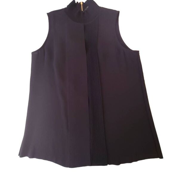 Black Label by Chico's Womens Turtleneck Sleeveless Size XS - Picture 14 of 14